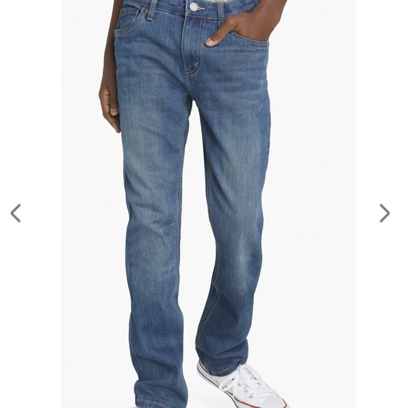 Boys Levi’s 511  Blue Jeans size 10 - Picture 1 of 8